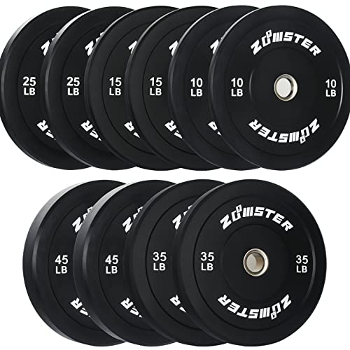 Bumper Plate Olympic Weight Plate Bumper Weight Plate with Steel I...