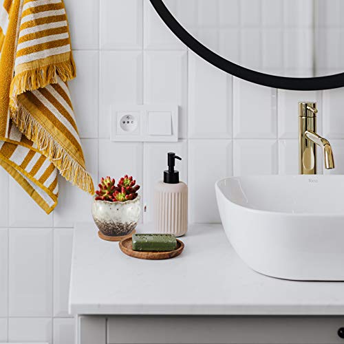 Succulent Pots, ZOUTOG 4 inch Colorful Ceramic Flower Pots, Succul...