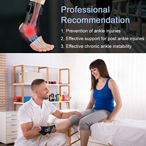 ZOUYUE Ankle Brace, Ankle Support Brace for Ankle Sprains, Ankle B...