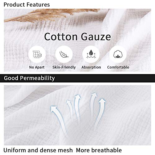 Zsedrut Wrinkle Gauze Craft Fabric Handmade DIY Quilting Sewing Ma...
