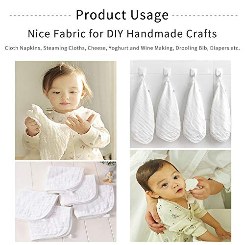 Zsedrut Wrinkle Gauze Craft Fabric Handmade DIY Quilting Sewing Ma...