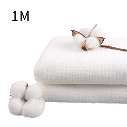 Zsedrut Wrinkle Gauze Craft Fabric Handmade DIY Quilting Sewing Ma...