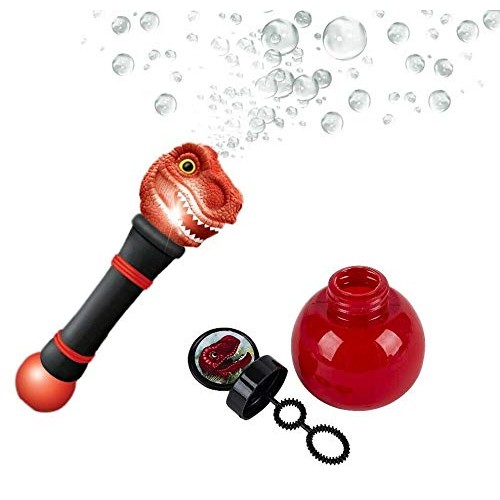 T-REX LED Light-UP Bubble Blower Wand 11.5 Includes The Wand an...