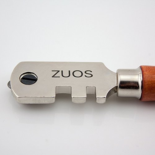 ZUOS Glass Cutter Tool 6 Way Cutting Wheel-Perfect for Cutting &...