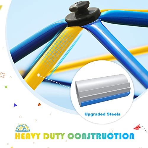 Zupapa Dome Climber, 10FT Climbing Dome, Decagonal Geo Jungle Gym ...