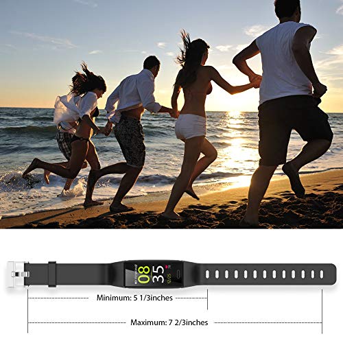 ZURURU Fitness Tracker, Waterproof Activity Tracker with Step Calo...