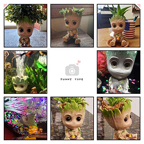 ZUSONUD Baby Groot Planter Pot Garden Decor Accessories Flower Pot...