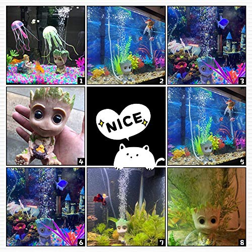 ZUSONUD Baby Groot Planter Pot Garden Decor Accessories Flower Pot...