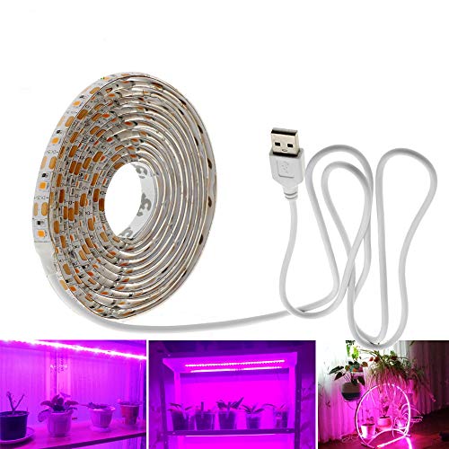 LED Grow Light Full Spectrum USB LED Strip Lights 0.5m 1m 2m 2835 ...