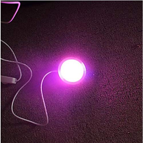 LED Plant Grow Light 4W 12 LED Full Spectrum Easy Install Growing ...