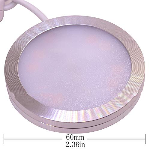 LED Plant Grow Light 4W 12 LED Full Spectrum Easy Install Growing ...