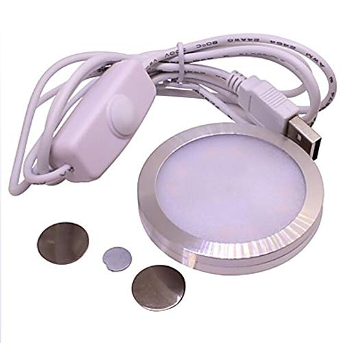LED Plant Grow Light 4W 12 LED Full Spectrum Easy Install Growing ...