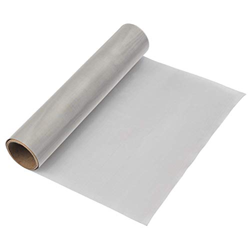 ZWIN 12X40 Stainless Steel Woven Wire Mesh Roll 30cmX100cmcm Sta...