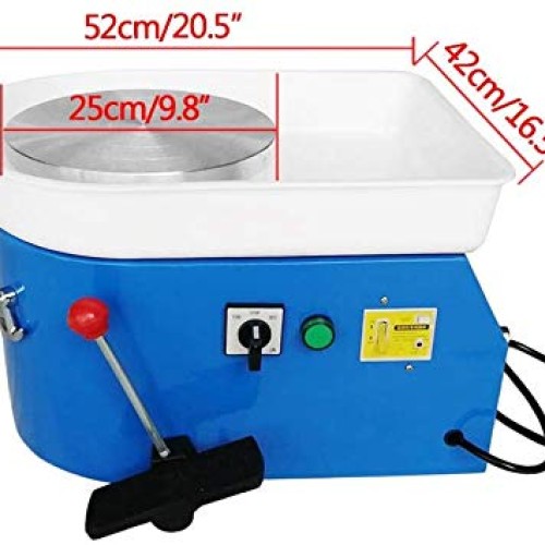 ZXMOTO Pottery Forming Machine Pottery Wheel 25cm/9.8 Ceramic Mol...
