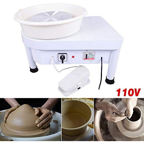 ZXMT Pottery Wheel Machine 25CM 110V Potter Forming Machine Electr...