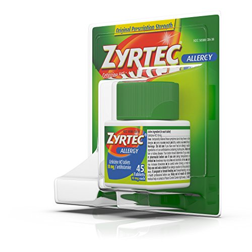Zyrtec Prescription-Strength Allergy Medicine Tablets With Cetiriz...