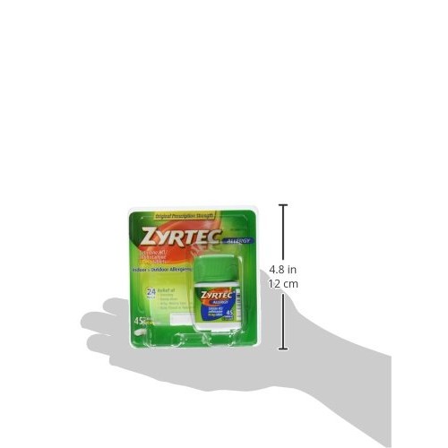 Zyrtec Prescription-Strength Allergy Medicine Tablets With Cetiriz...