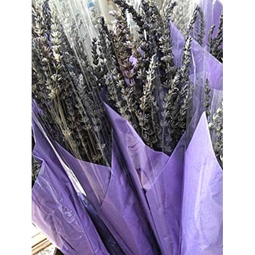 Zziggysgal Dried Lavender Bouquets, 4 per Order, Very Fresh Harves...