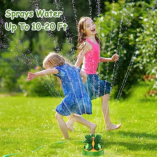 ZZLWAN Water Sprinkler for Kids Outdoor Play,Dinosaur Toys for Kid...