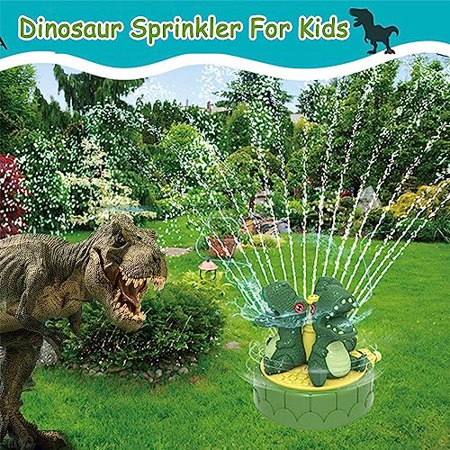 ZZLWAN Water Sprinkler for Kids Outdoor Play,Dinosaur Toys for Kid...