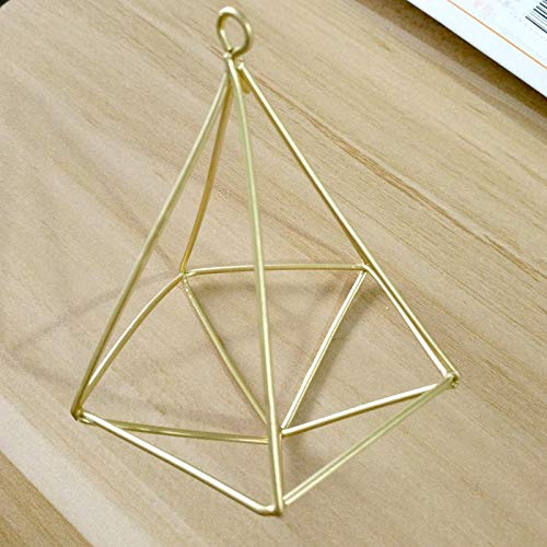 1PC Hanging Air Planters Air Plant Holder,Modern Metal Geometric D...