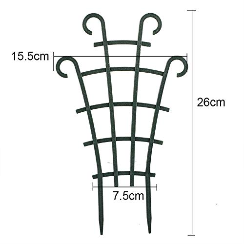 6 Pack Plant Climbing Trellis DIY Garden Plastic Mini Superimpo...