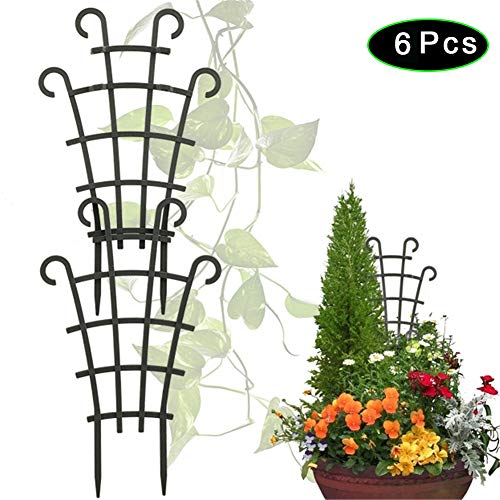 6 Pack Plant Climbing Trellis DIY Garden Plastic Mini Superimpo...