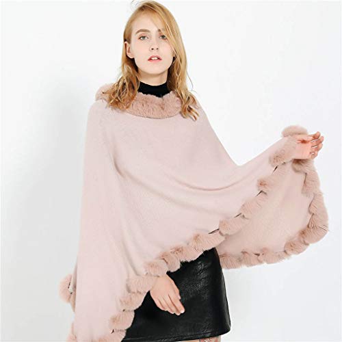 chenJBO Thick Soft Cashmere Wool Shawl Wraps for Women Winter Scar...