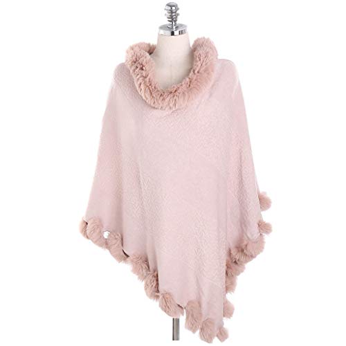 chenJBO Thick Soft Cashmere Wool Shawl Wraps for Women Winter Scar...