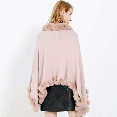 chenJBO Thick Soft Cashmere Wool Shawl Wraps for Women Winter Scar...