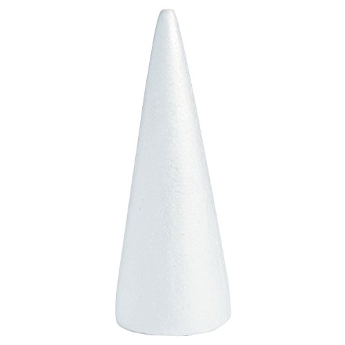 Fun Express Large Foam Cones - Set of 6 - 12 inches Tall