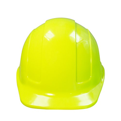 HI-VIS LIME Hard Hat JORESTECH Adjsutable Ratchet Suspension Safety Cap Style