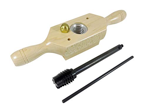 Taytools 467306 Wood Tap and Die for Male/Female ID/OD Threads Hard Maple 
