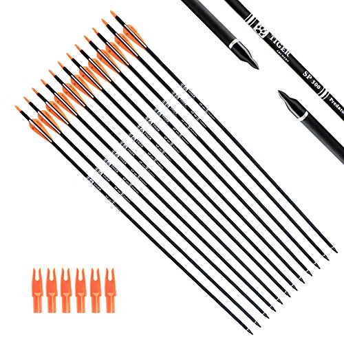 thumbnail image 2 of AMEYXGS Archery Carbon Arrows For Compound & Recurve Bows, 30 Inch Hunting Practice Arrows 12 Pack 5afdd454 Bf44 4d2c 80c9 F76769b27562.fc1bce61ef811fa3029dc4ece260966b 2 of 13