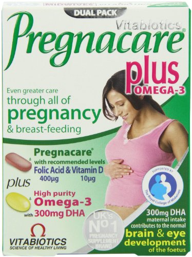 2 Packs Vitabiotics Pregnacare Plus Omega 3 56 Tablets